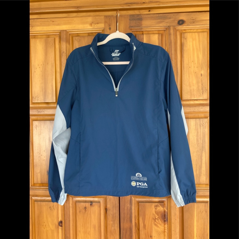 SOLDJacket blue and cream size S